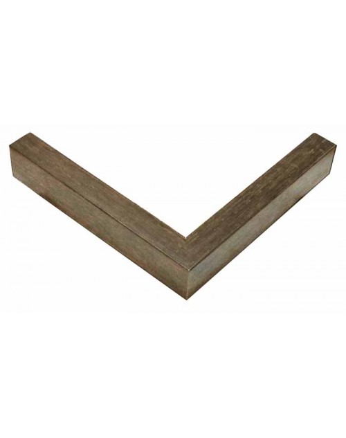 Κορνίζα ξύλινη 2,1 εκ. κουτί ρουστίκ καφέ 546-49